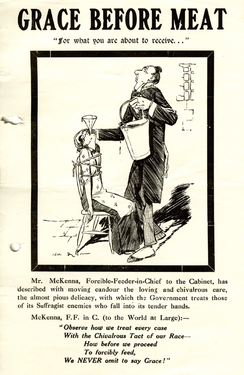 Grace Before Meat leaflet. Parliamentary Archives, HC/SA/SJ/10/12/46
