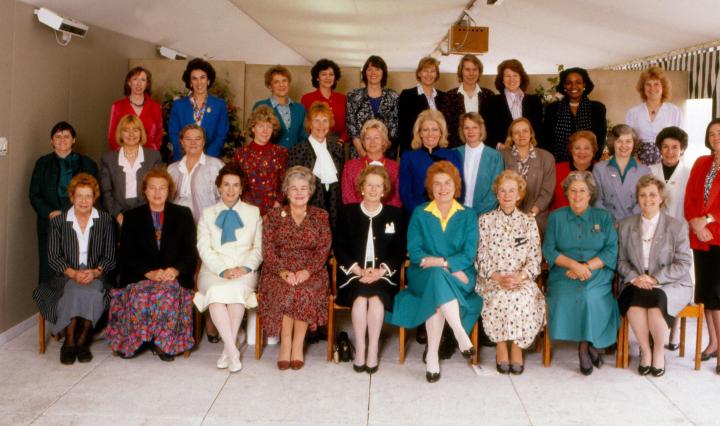 31 out of 41 women elected to the British Parliament, in the election of 1987,
